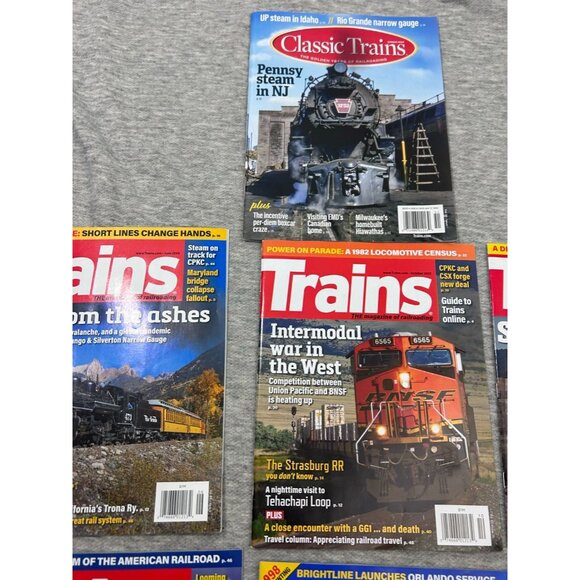 Trains Magazine The Magazine of Railroading January 2018 Single Issue Magazine - Picture 9 of 9